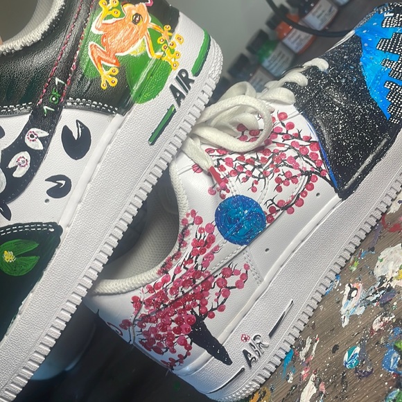 Customized AirForce 1’s 1 Of 1